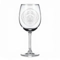 Vínová sklenice s motivem znamení Rak