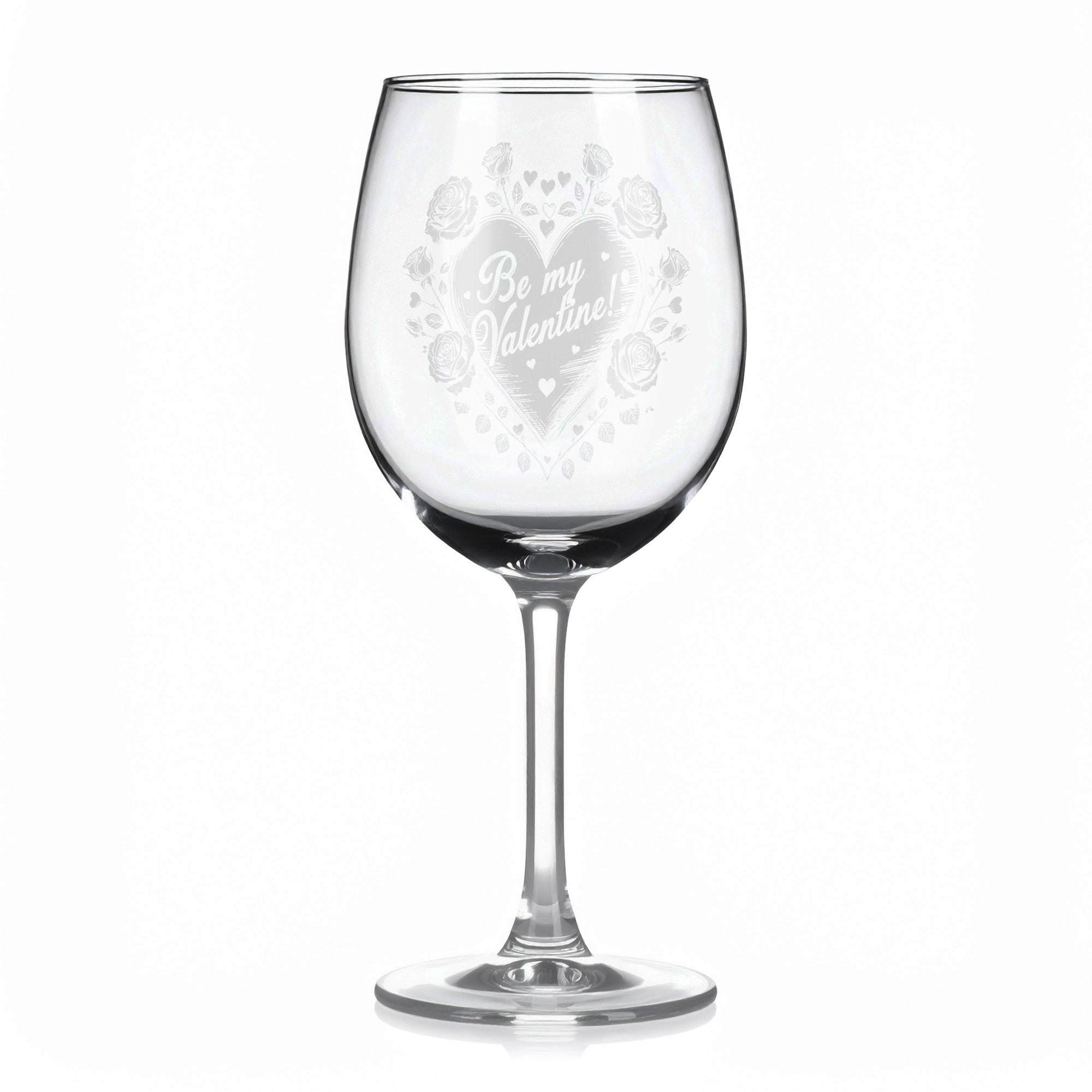 Sklenice na víno - Zamilovaný motiv 1