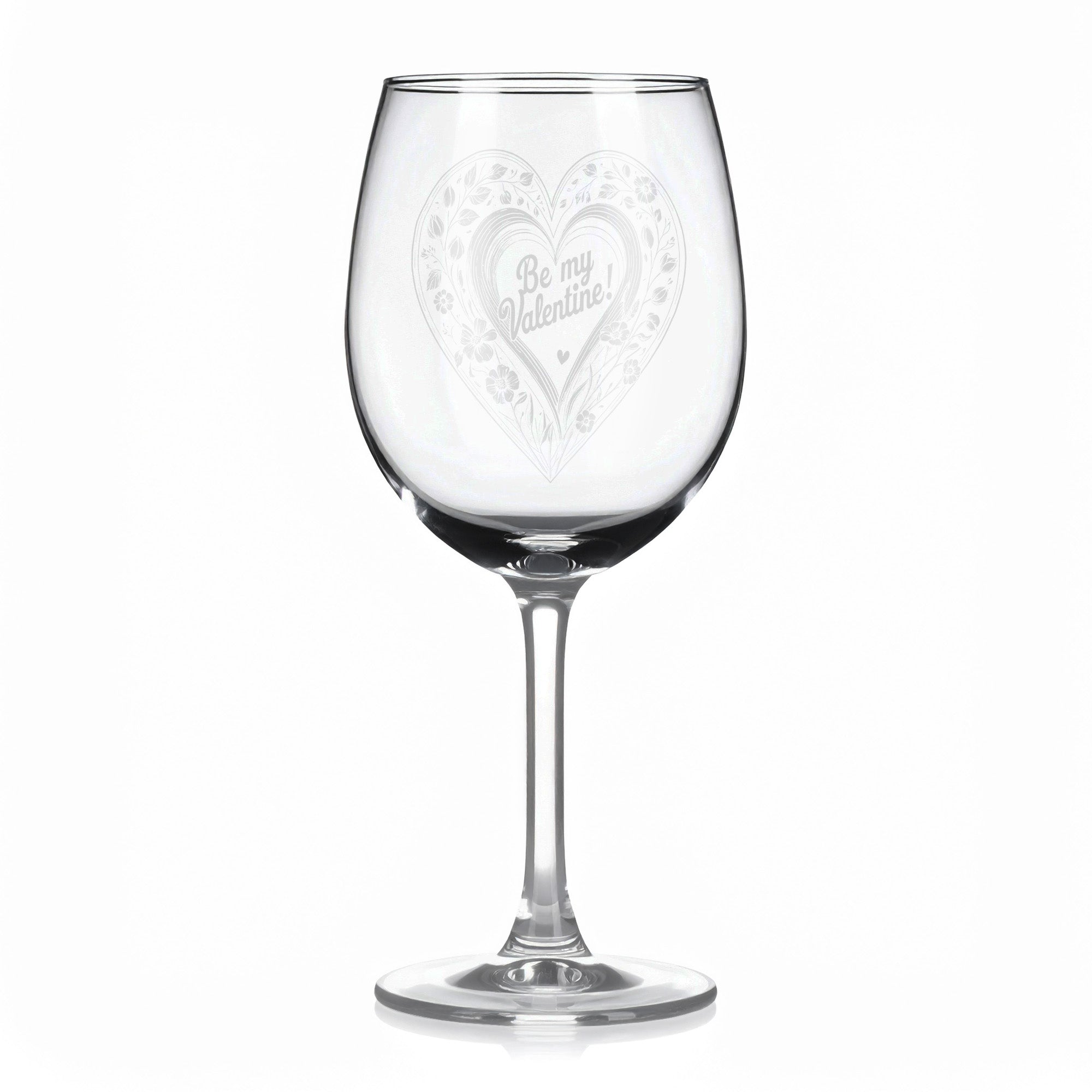 Sklenice na víno - Zamilovaný motiv 10