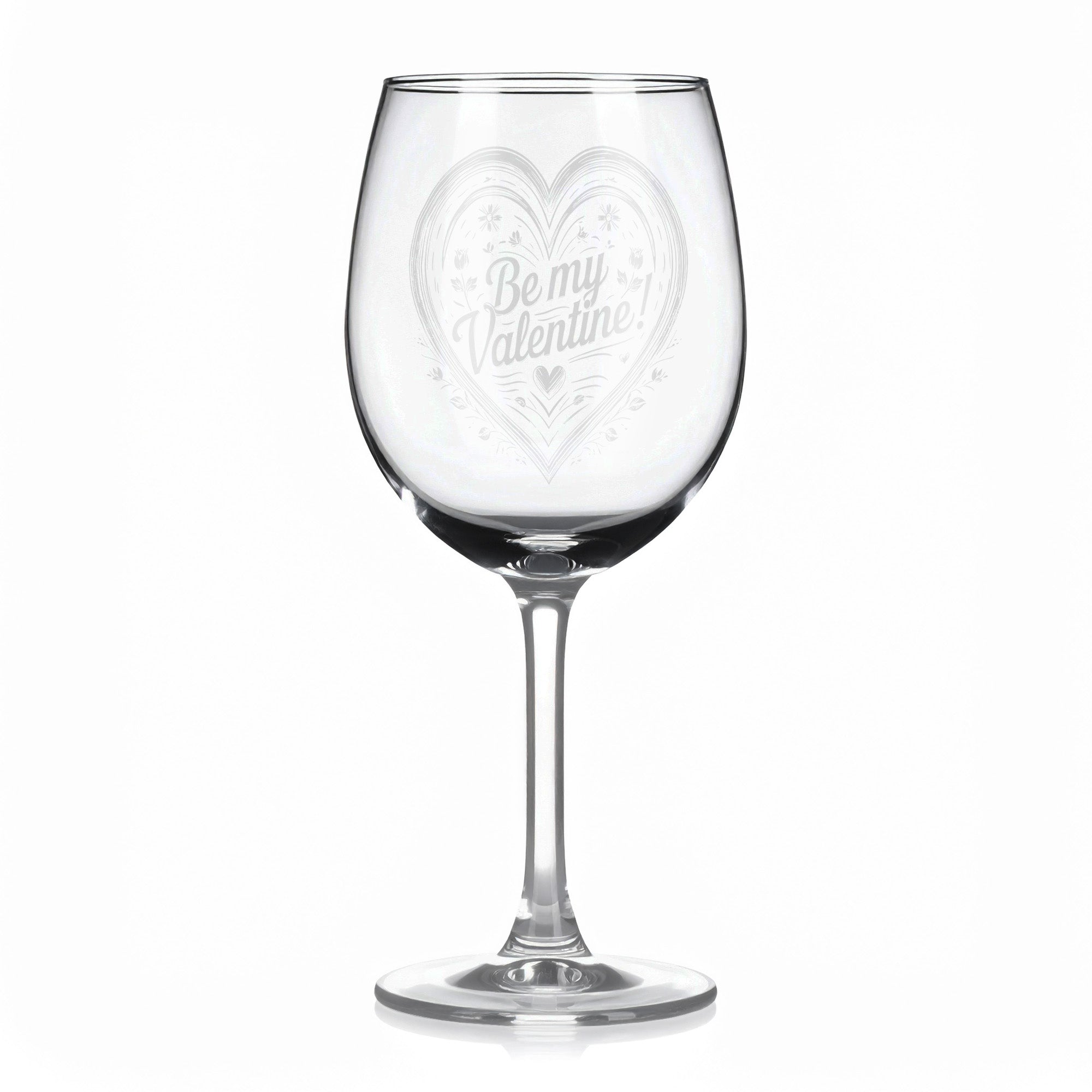 Sklenice na víno - Zamilovaný motiv 11