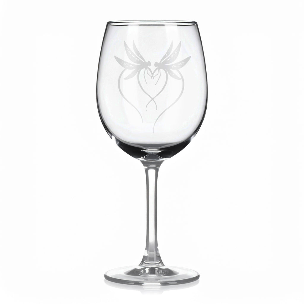 Sklenice na víno - Zamilovaný motiv 76