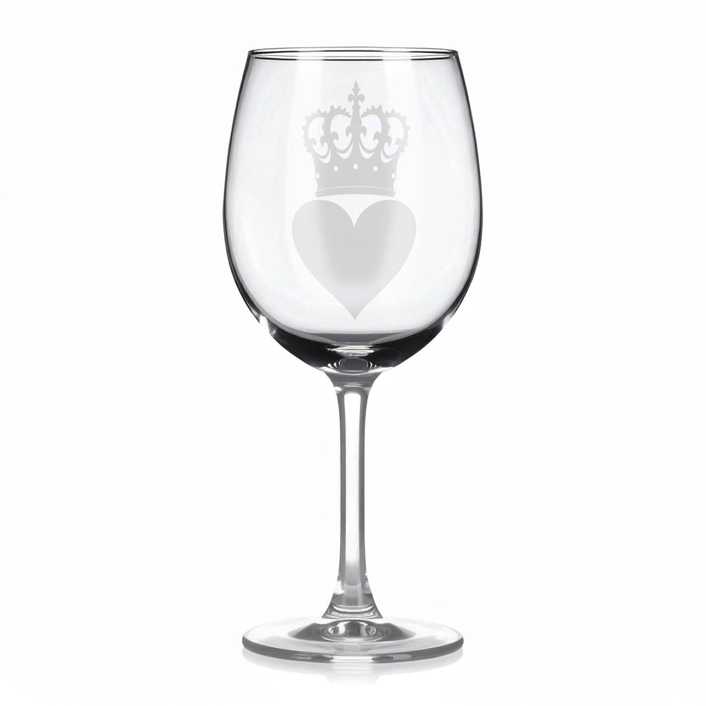 Sklenice na víno - Zamilovaný motiv 105