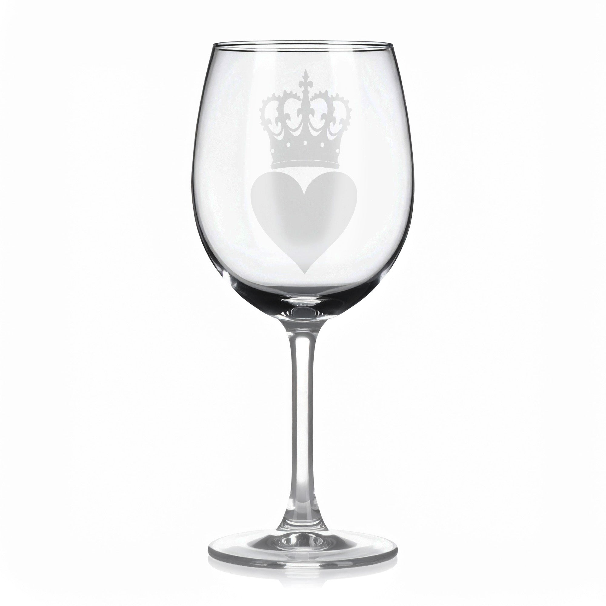 Sklenice na víno - Zamilovaný motiv 105