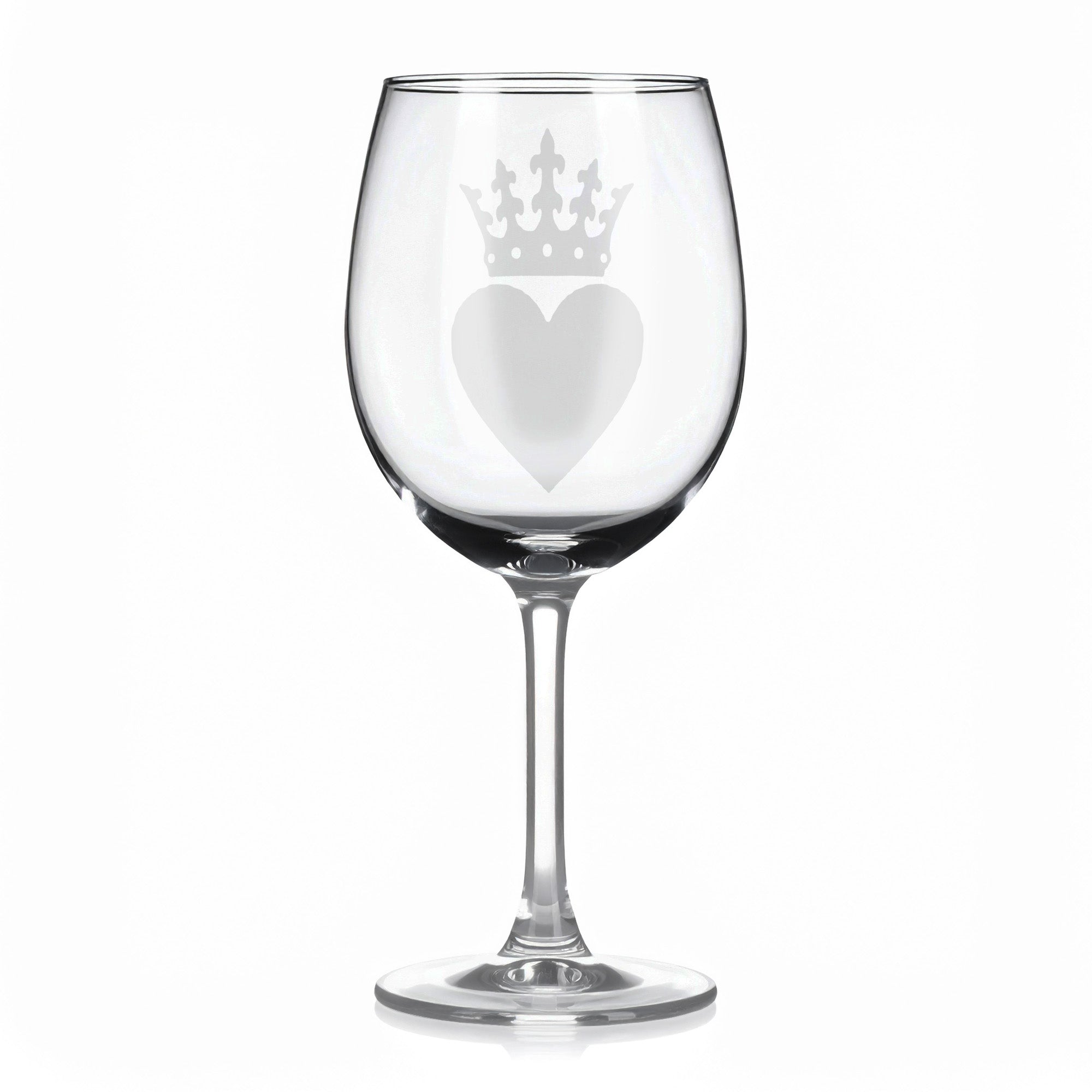 Sklenice na víno - Zamilovaný motiv 106