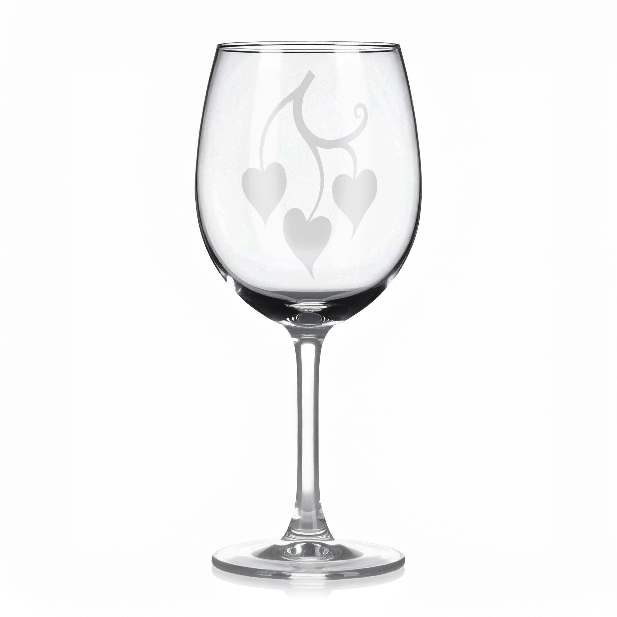 Sklenice na víno - Zamilovaný motiv 109