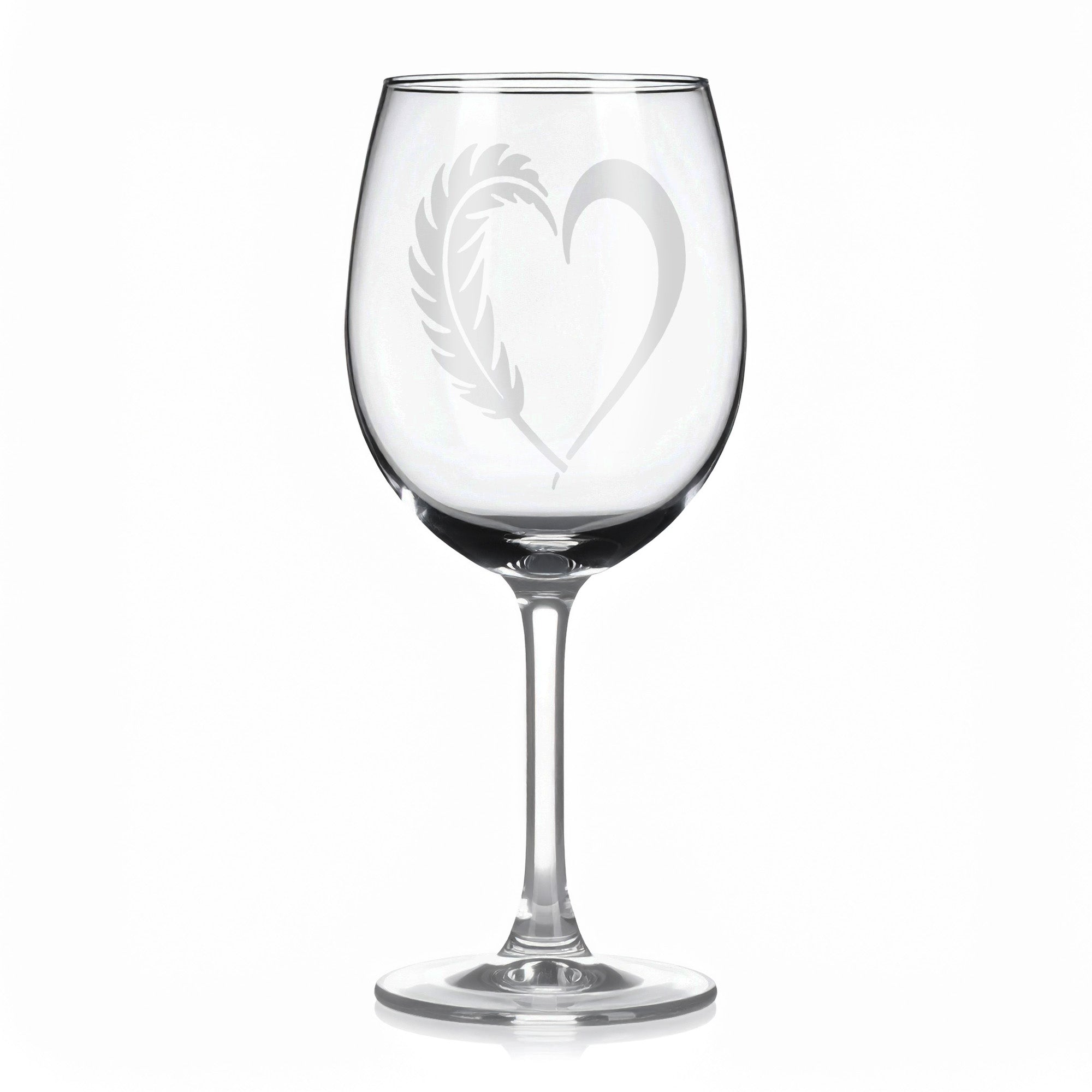 Sklenice na víno - Zamilovaný motiv 115