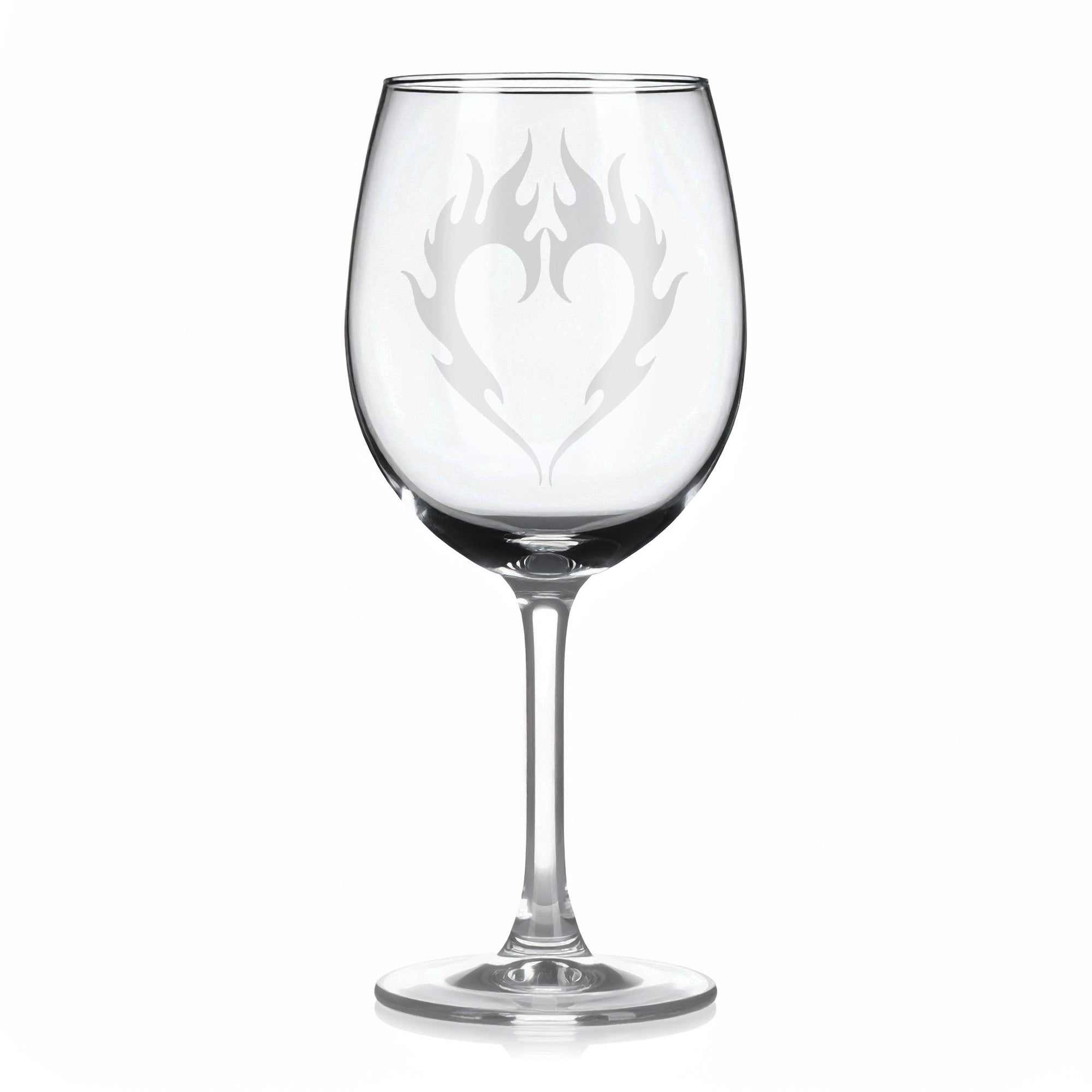 Sklenice na víno - Zamilovaný motiv 116