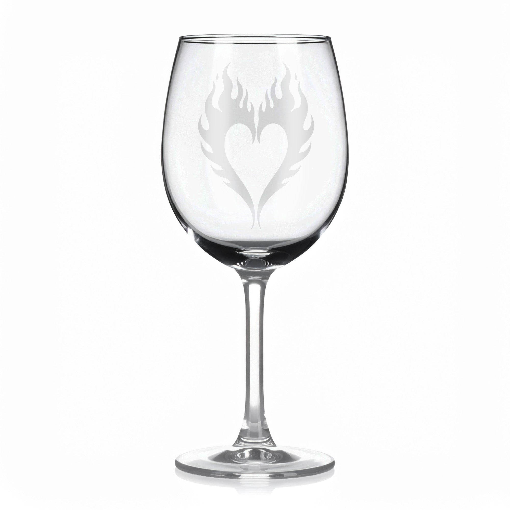 Sklenice na víno - Zamilovaný motiv 117