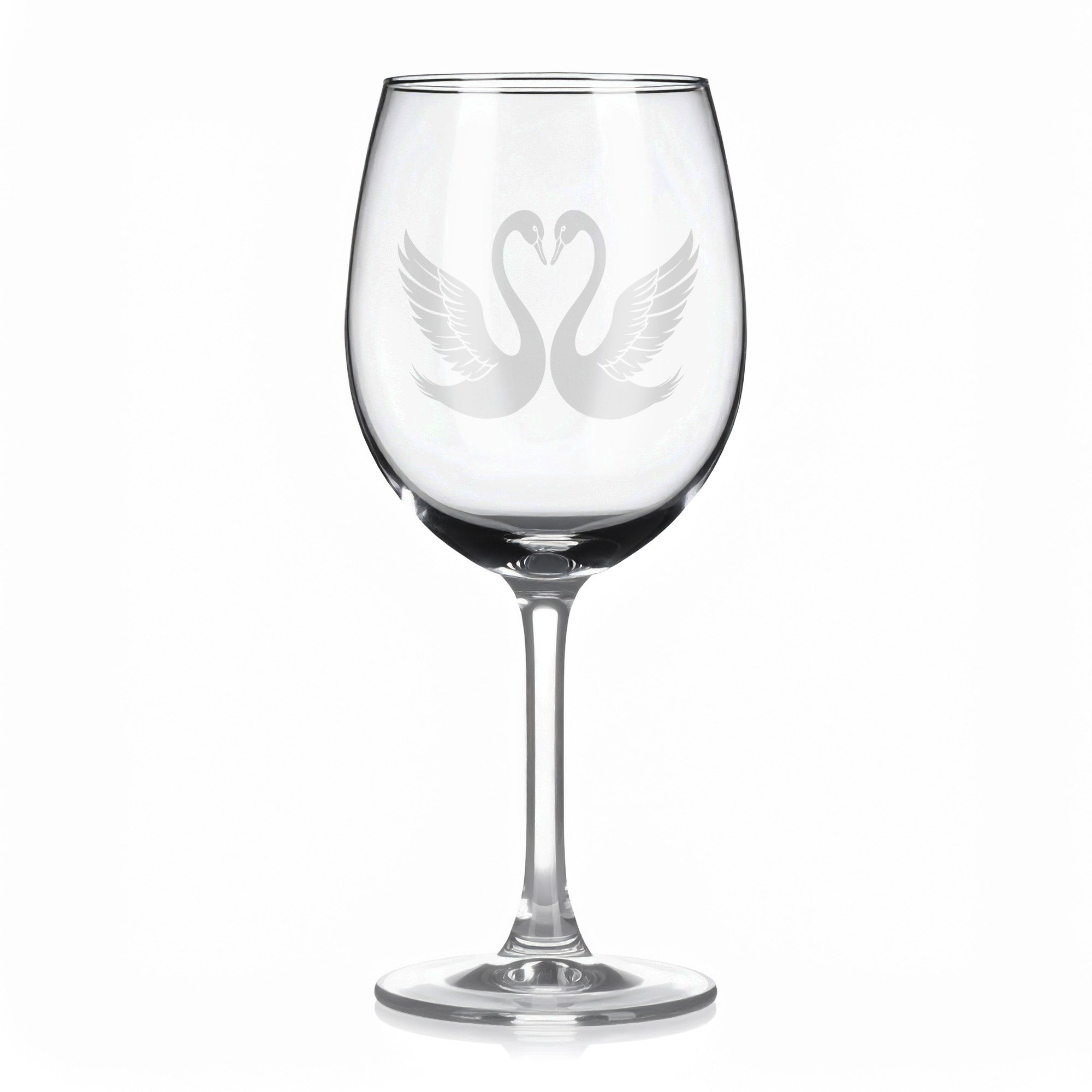 Sklenice na víno - Zamilovaný motiv 138