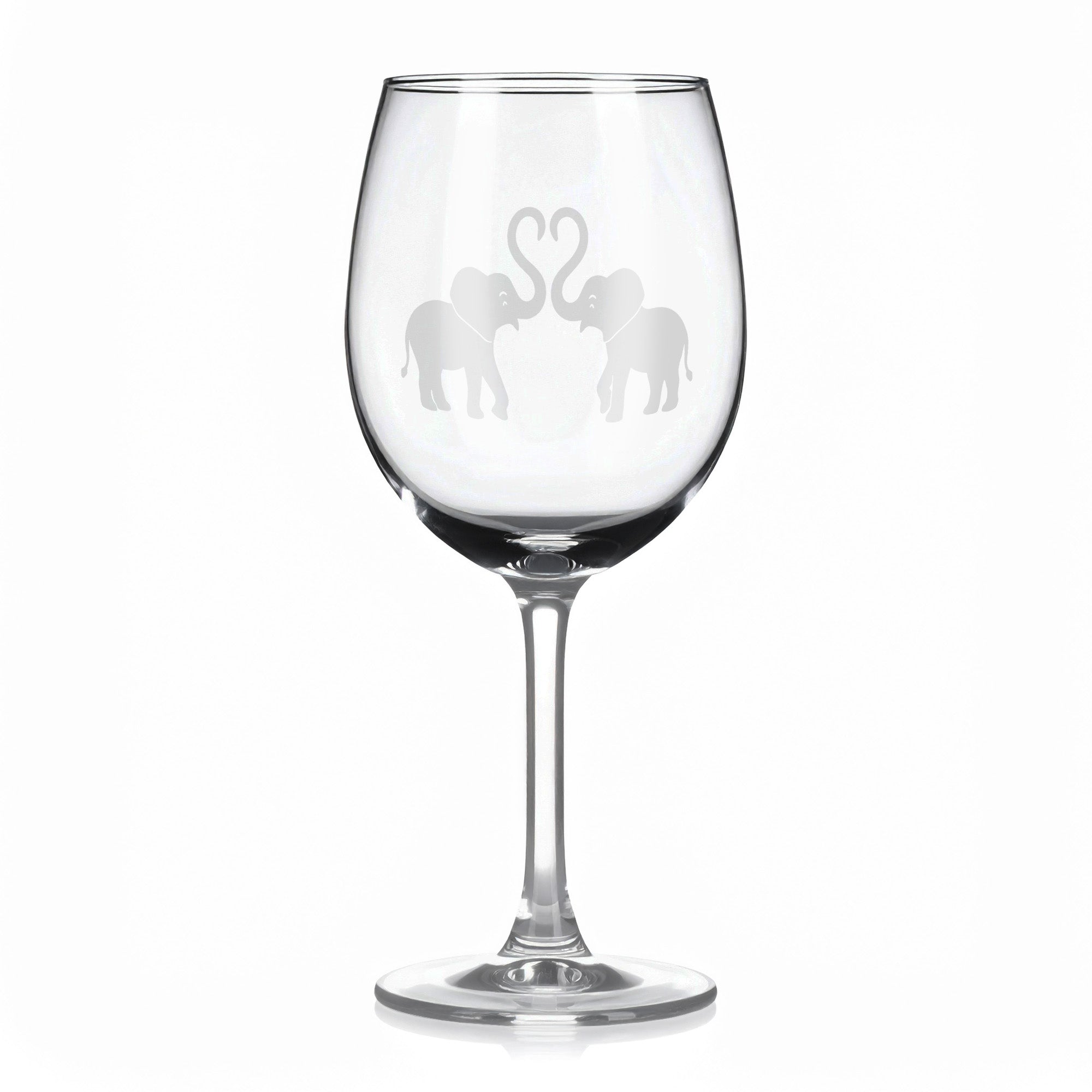 Sklenice na víno - Zamilovaný motiv 141