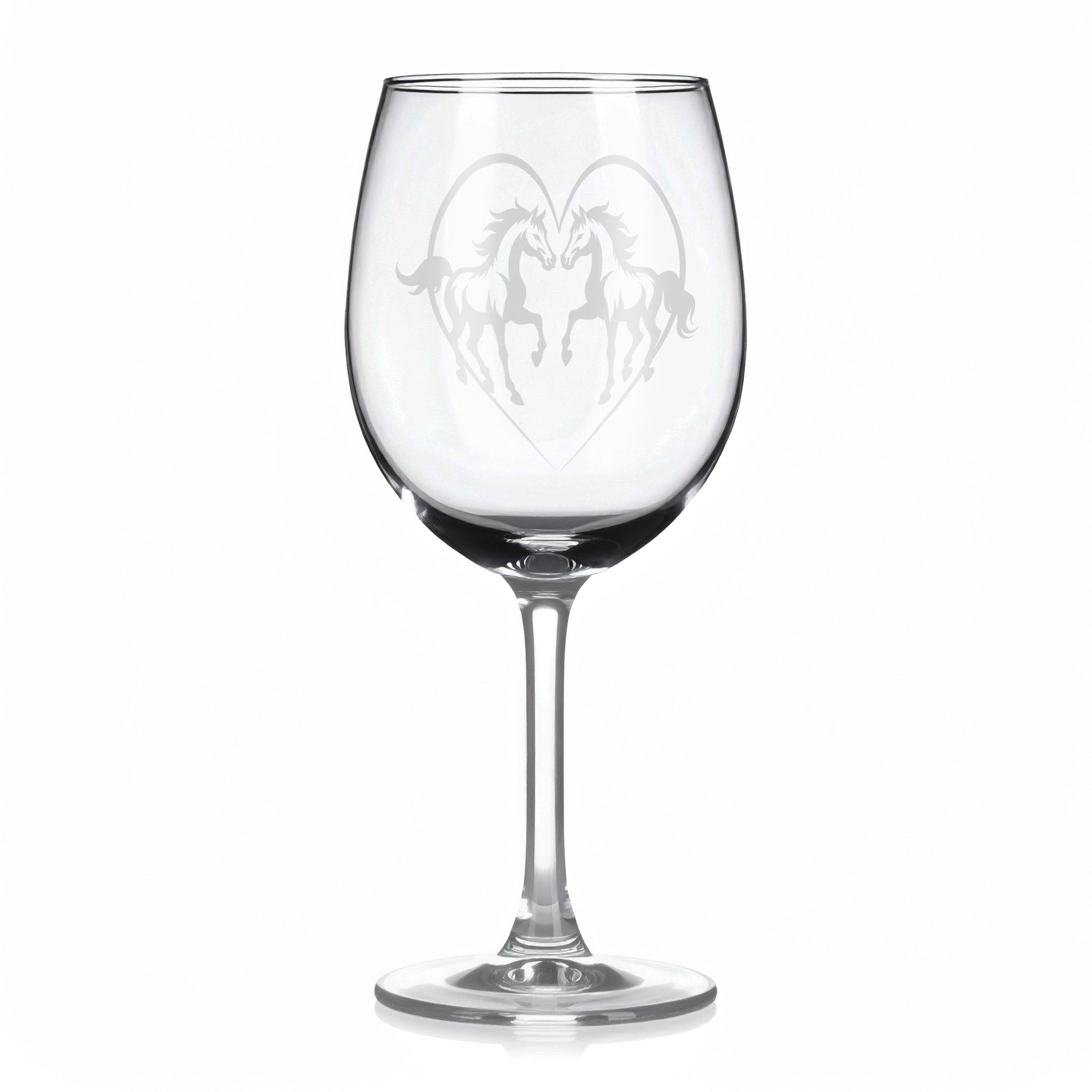 Sklenice na víno - Zamilovaný motiv 146