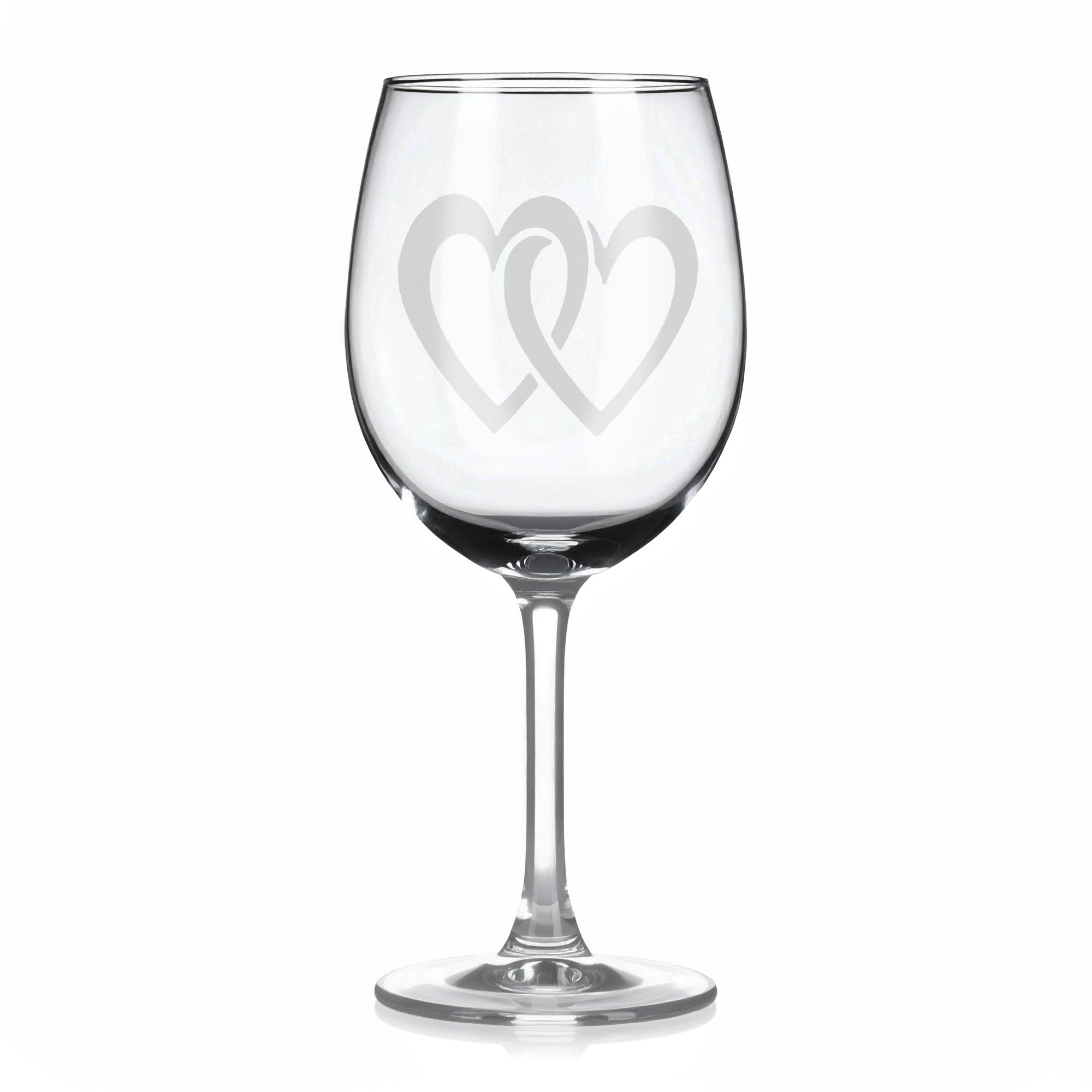 Sklenice na víno - Zamilovaný motiv 148