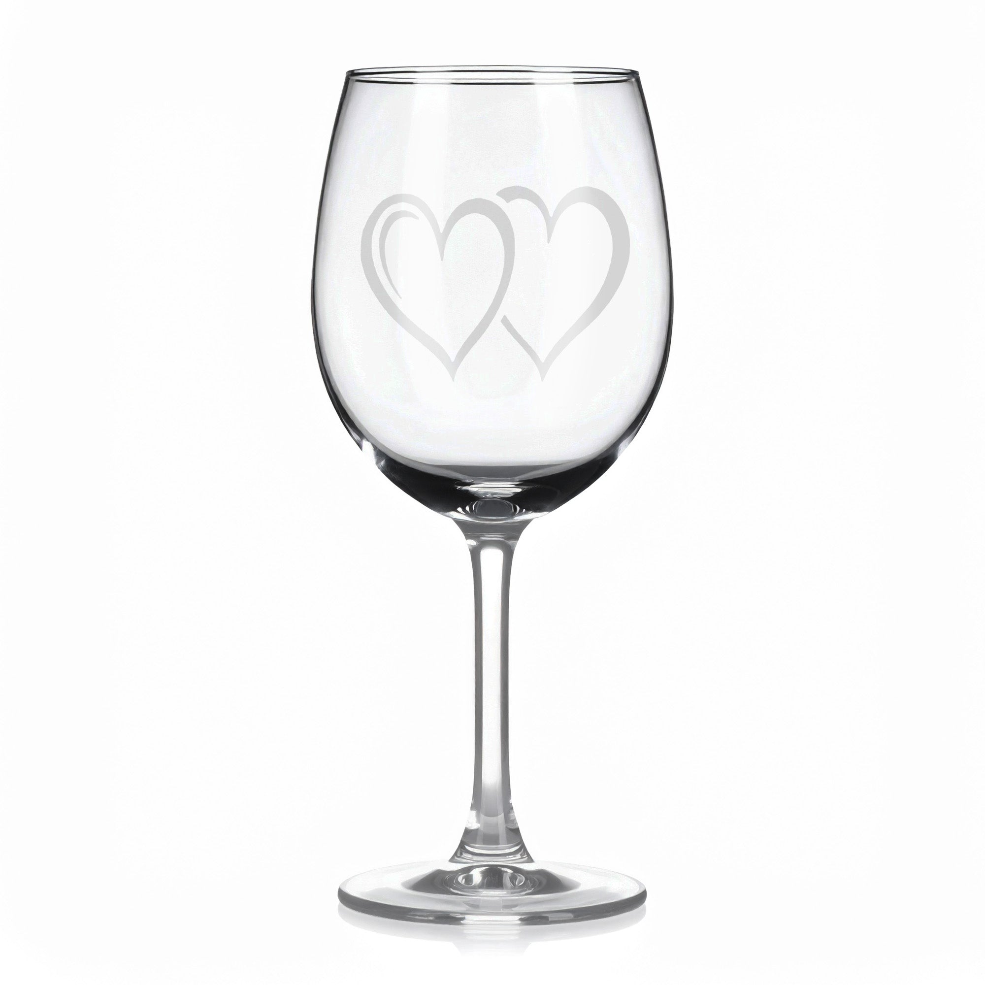 Sklenice na víno - Zamilovaný motiv 149