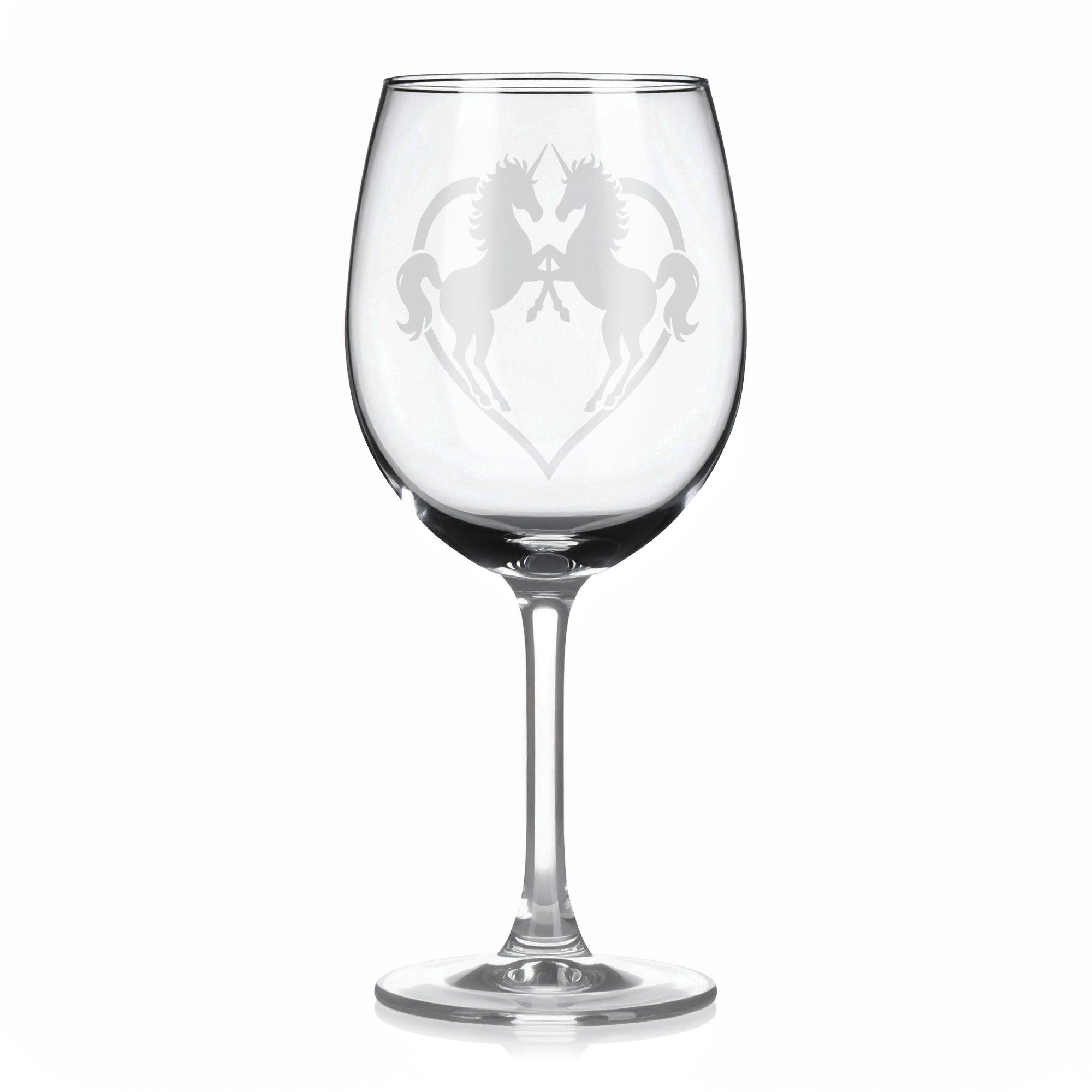 Sklenice na víno - Zamilovaný motiv 152