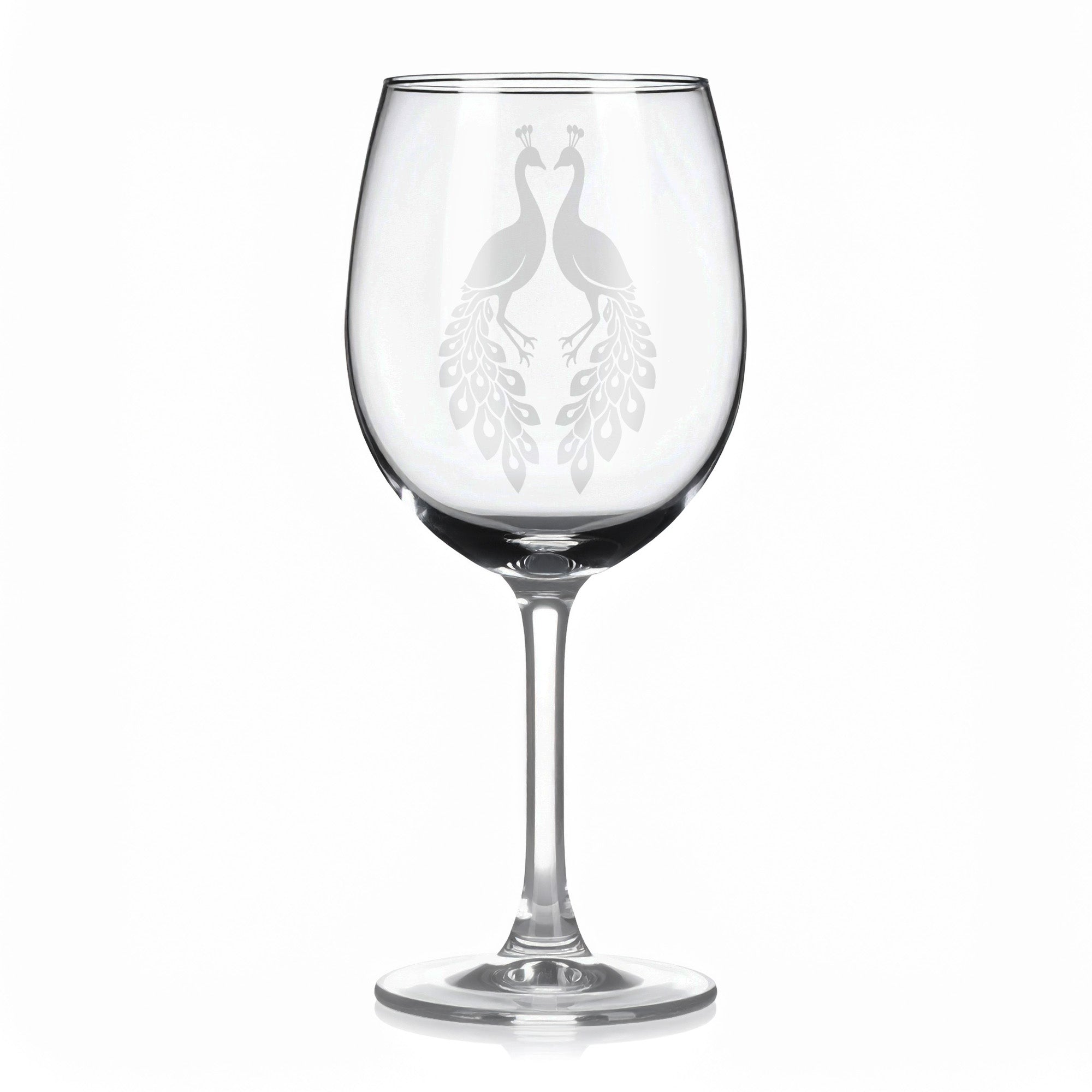 Sklenice na víno - Zamilovaný motiv 156