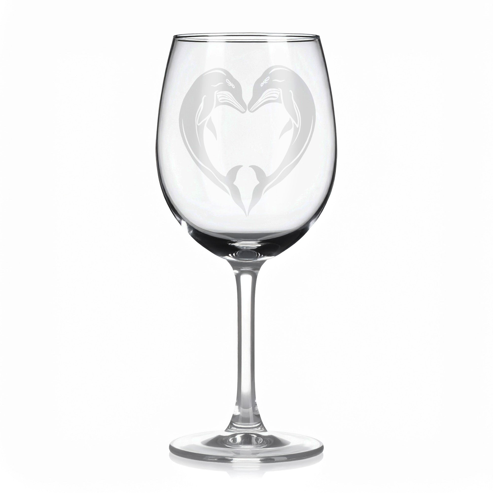 Sklenice na víno - Zamilovaný motiv 159