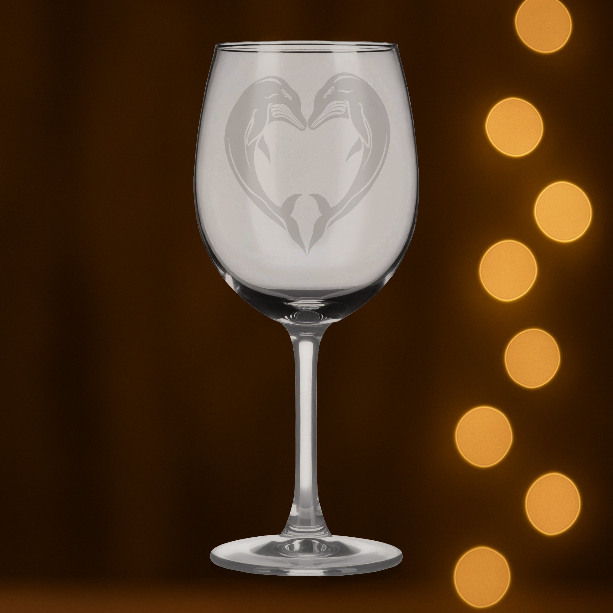 Sklenice na víno - Zamilovaný motiv 159