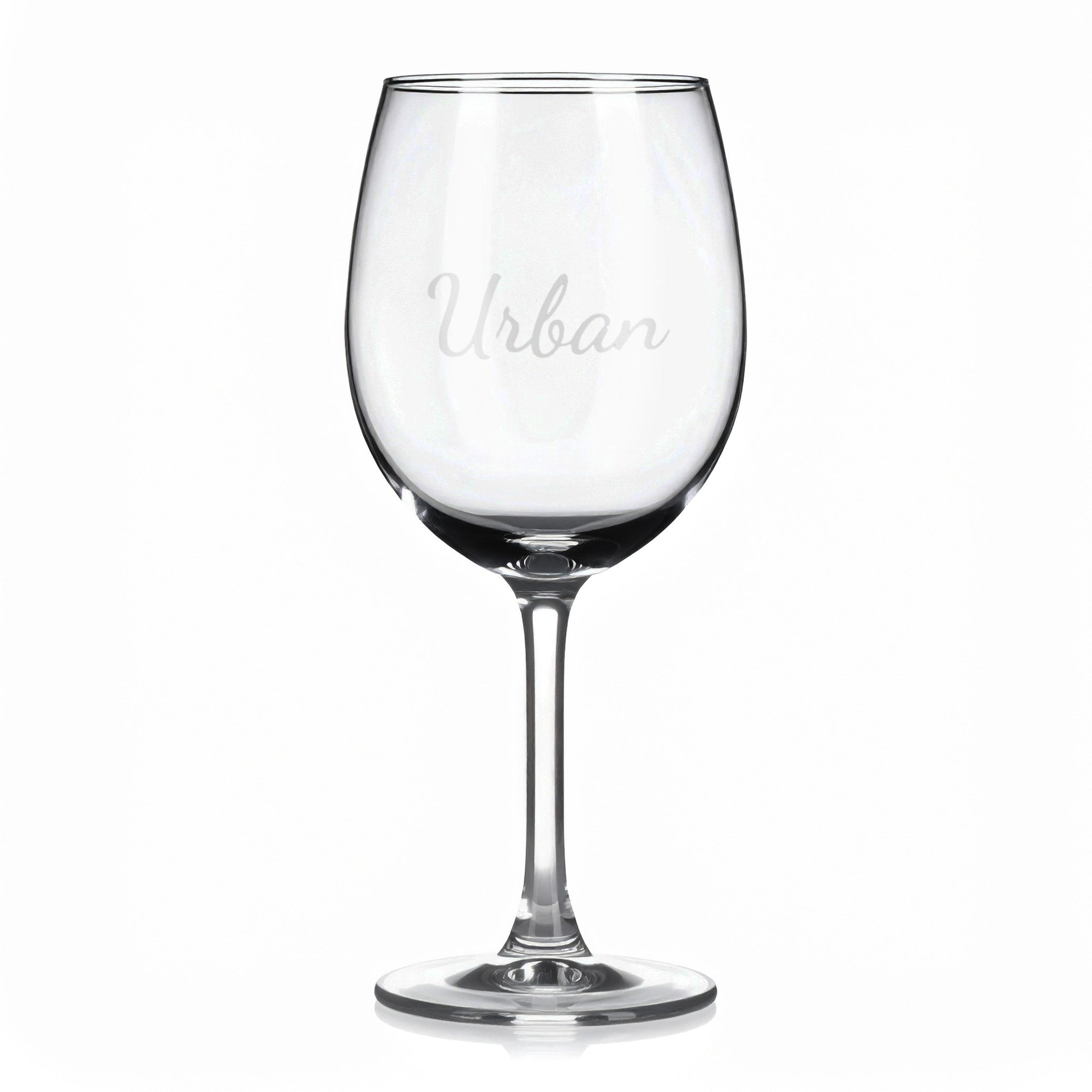 Vínová sklenka s gravírovaným jménem – Urban II